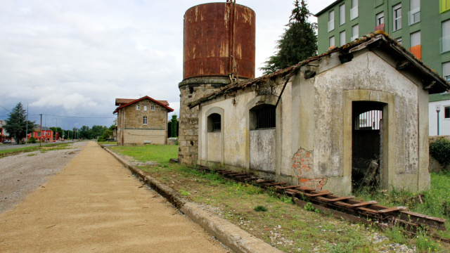 Antiga estación de tren