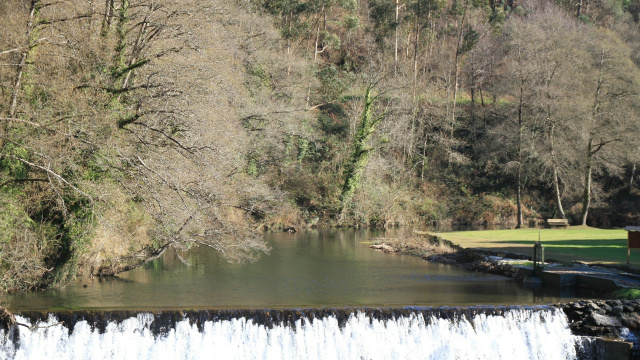 Salto de auga e Área recreativa en Chao de Pousadoiro