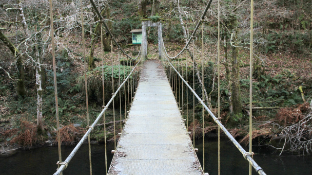 Ponte colgante no Eo